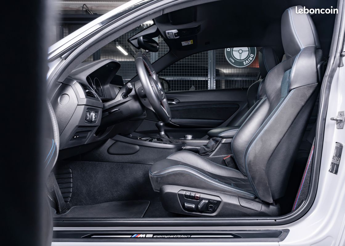BMW M2 Compétition - RARE Boite manuelle - Gris Hockenheim - Immat France - M2 C BVM - 410ch (image 7)