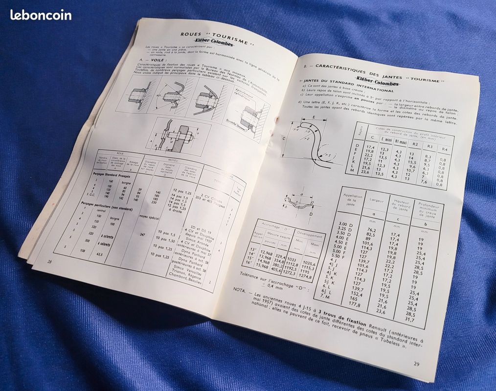 Brochure Kleber Colombes 1959 (image 3)