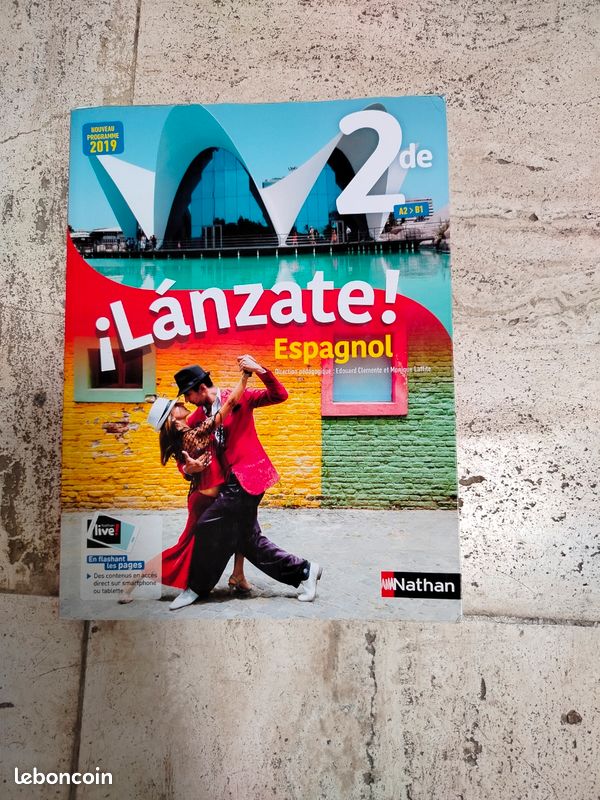 ¡LÁNZATE (2de) – edition: Natan/ livre d'espagnol pour les secondes (image 1)