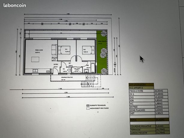 Appartement attique