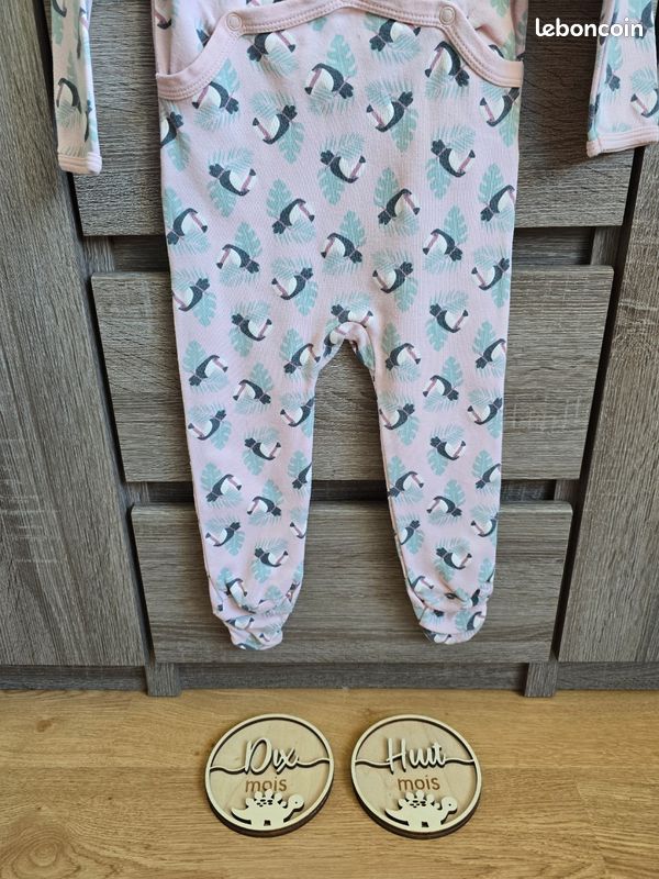 Vêtement Bébé Fille Pyjama Gémo 18 mois Vêtements bébé