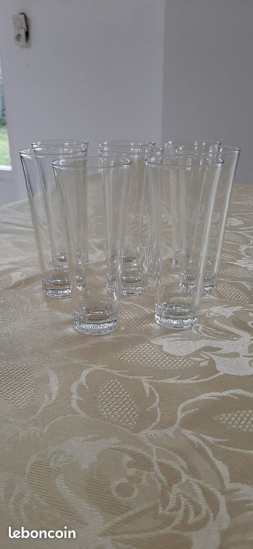 Lot de coupes à Champagne anciennes (image 1)