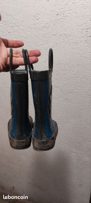 Bottes de pluie enfant taille 25 DPAM Chaussures