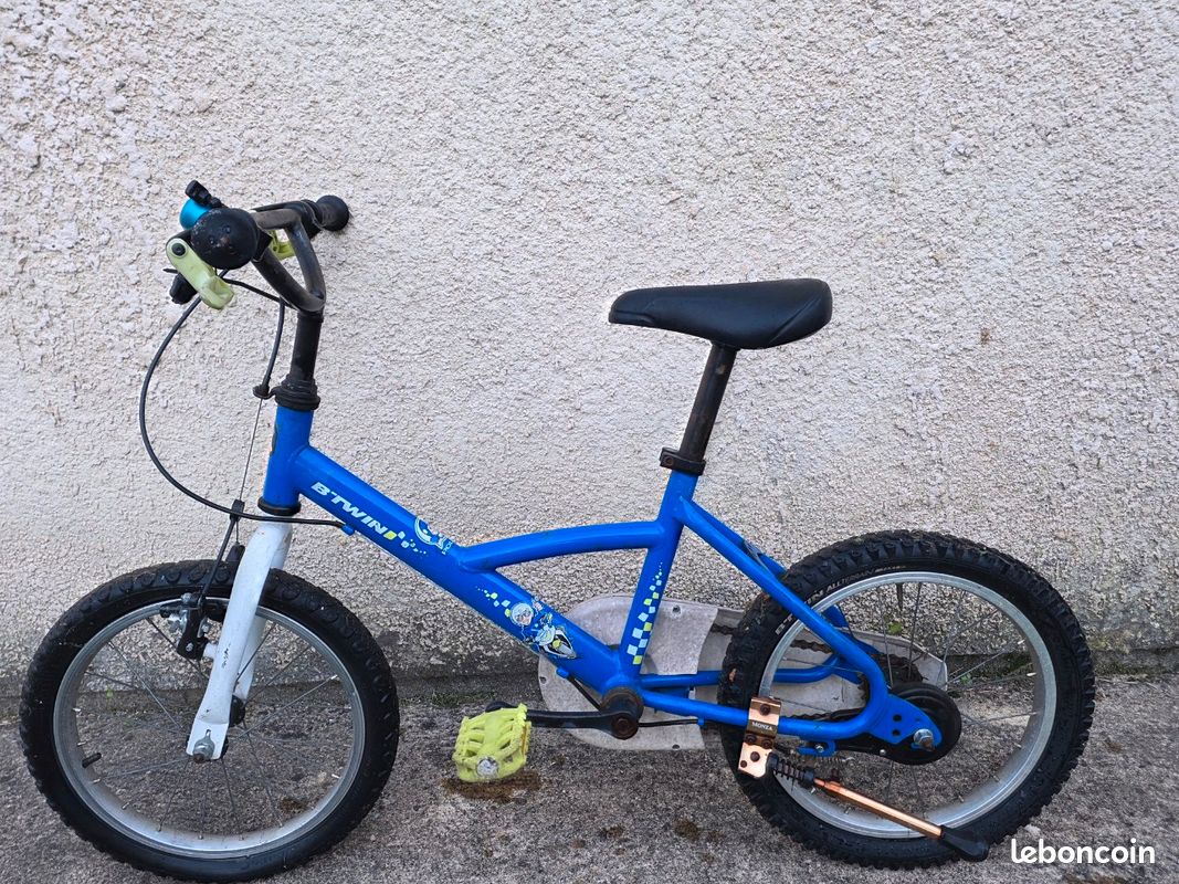 VTT btwin 16 pouces bleu (image 3)