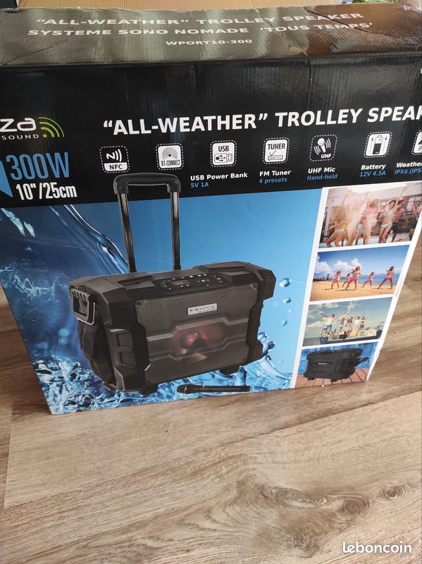 Enceinte Ibiza bluetooth usb (image 6)