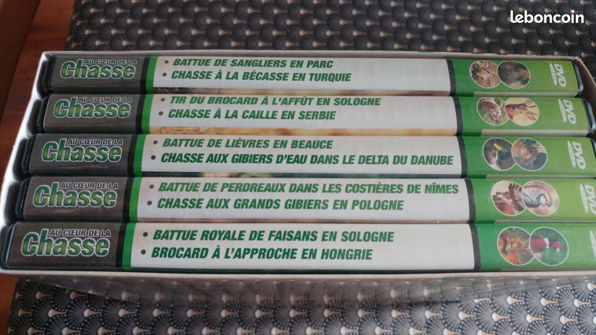 DVD coffret " au coeur de la chasse " (image 2)