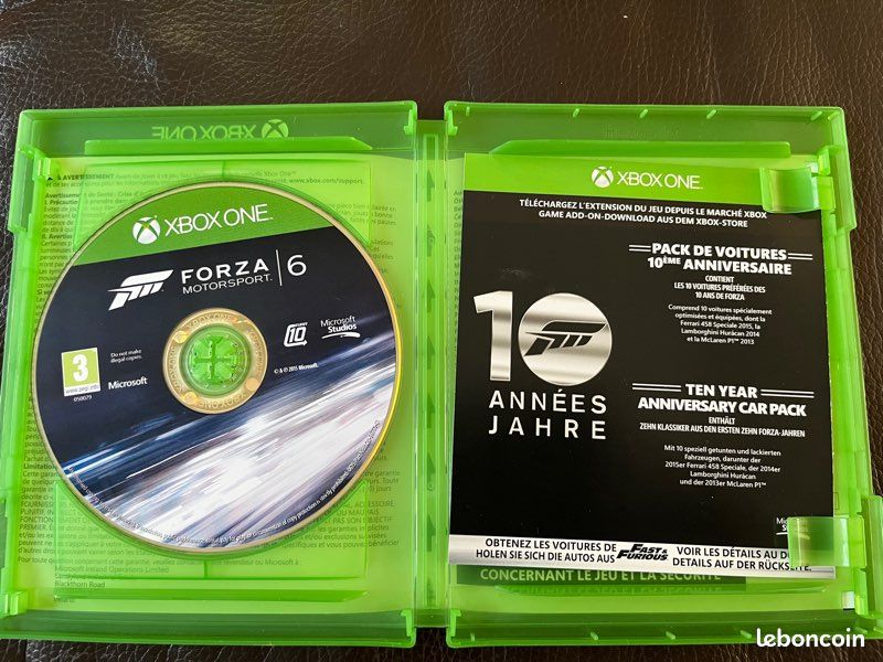 Jeu Xbox One Forza Motorsport 6 Édition 10ème Anniversaire (image 2)