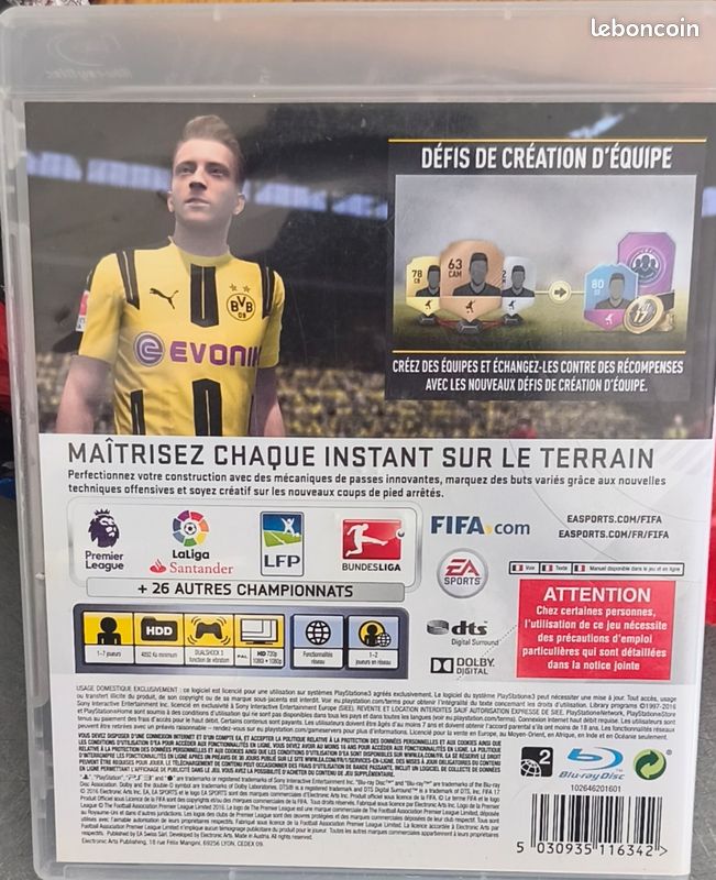 FIFA 17 Ps3 (image 2)