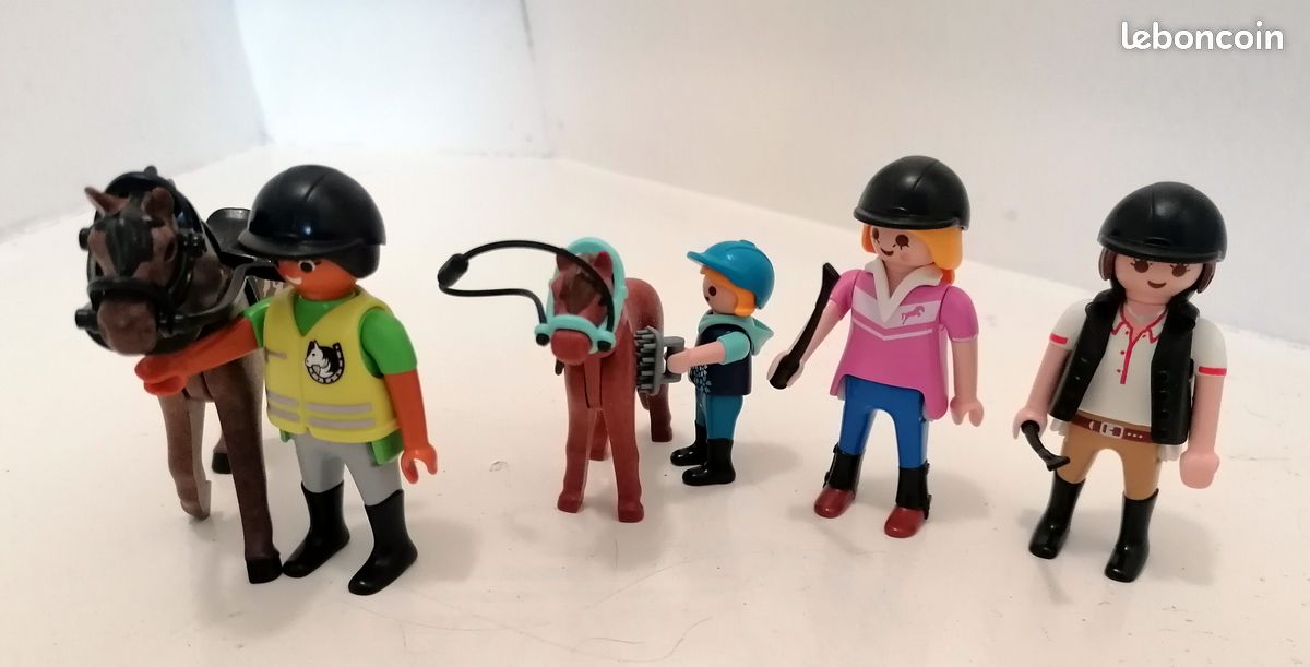 Playmobil personnes centre équestre (image 1)