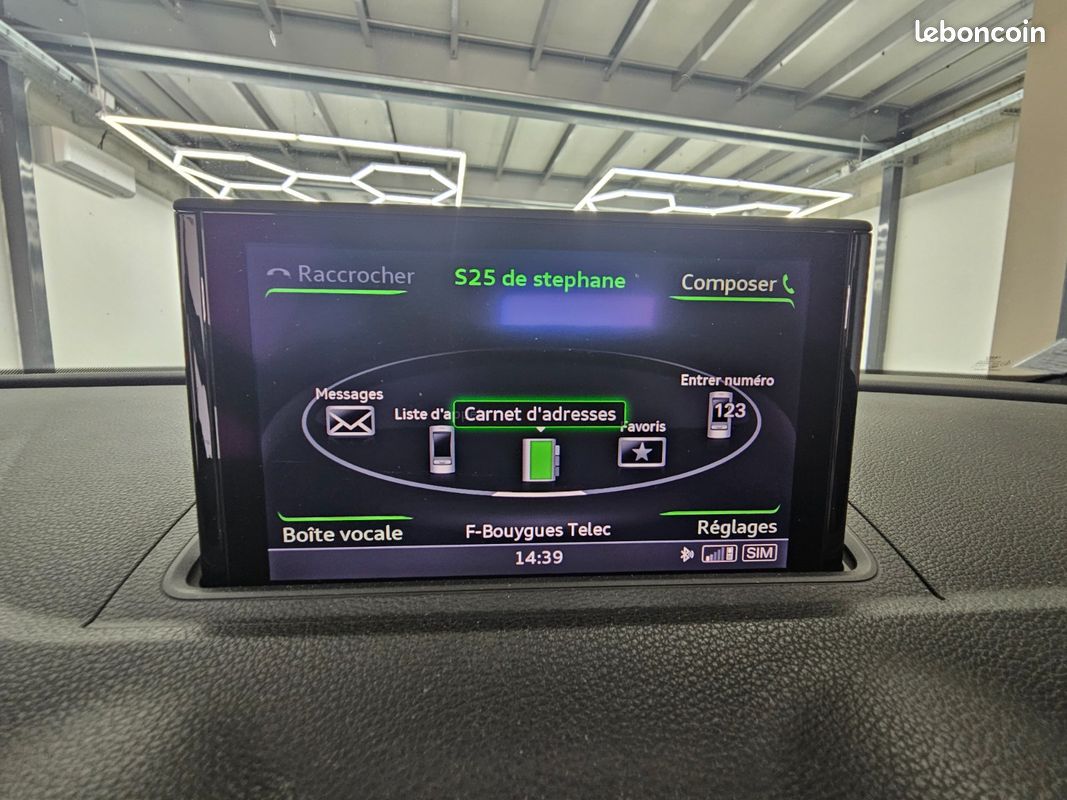 Audi A3 CABRIOLET Sportback S line 184ch quattro S-tronic / régulateur de vitesse auto adaptatif / siege chauffant /drive slect / climatisation bi-zone / feux automatique (image 29)