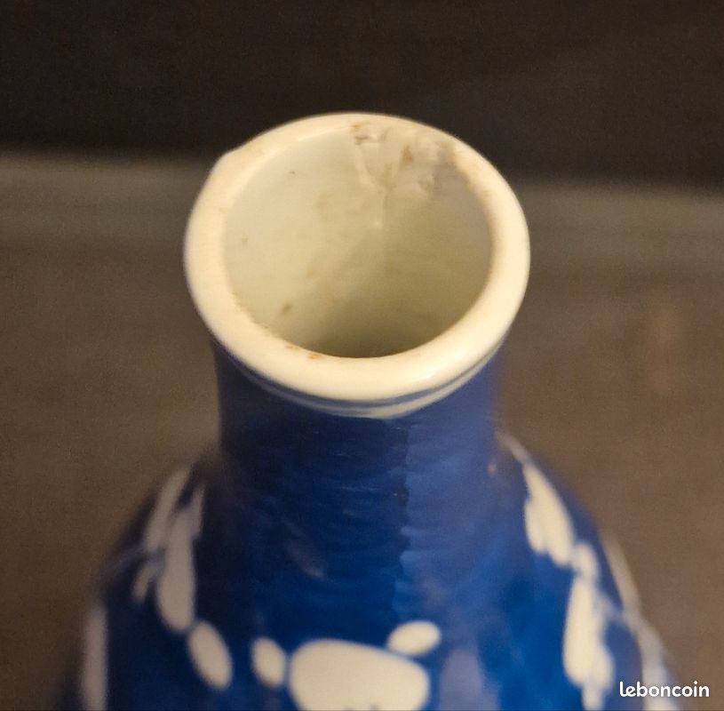 Vase gourde en porcelaine de Chine, famille verte d'époque Kangxi (1662