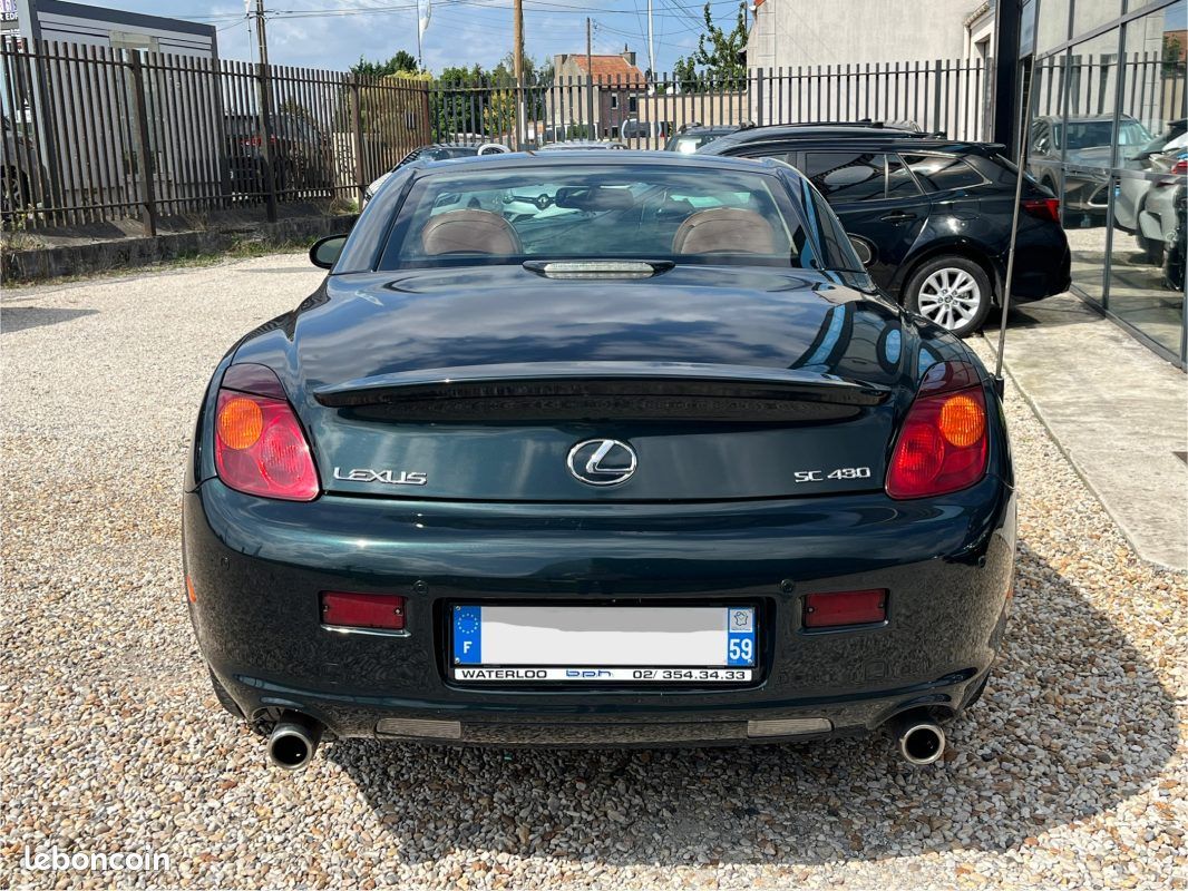 LEXUS SC430 4.3 V8 286ch Cabriolet 01/2002 (image 8)