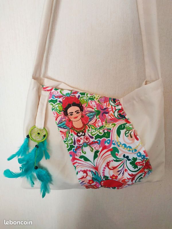 Sac bandoulière fait à la main (image 3)