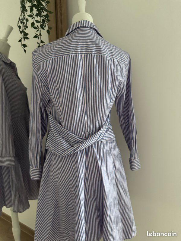 Robe chemise chic Claudie Pierlot 36 (image 4)