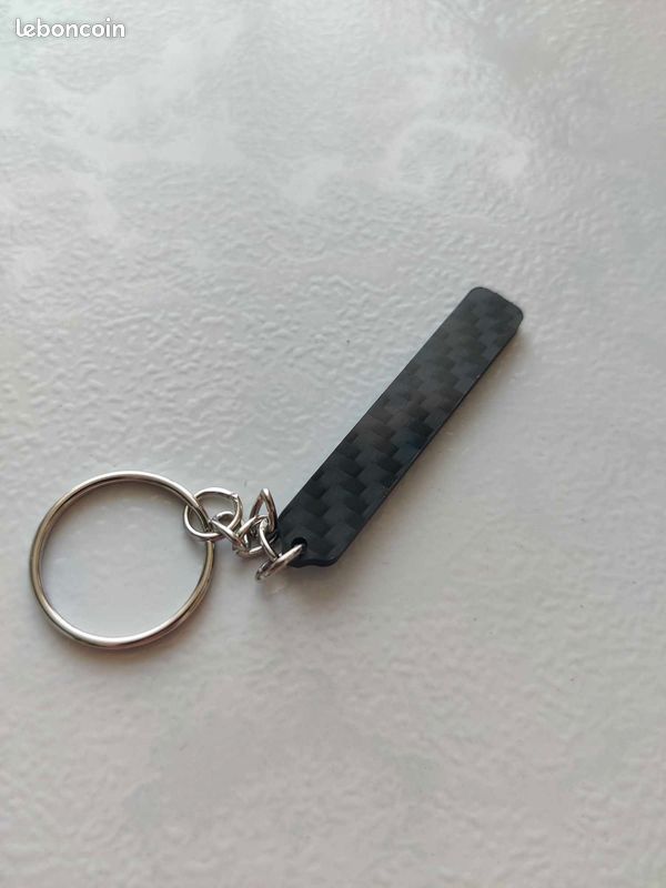 Porte-clés De Moto En Alliage De Fibre De Carbone Pour