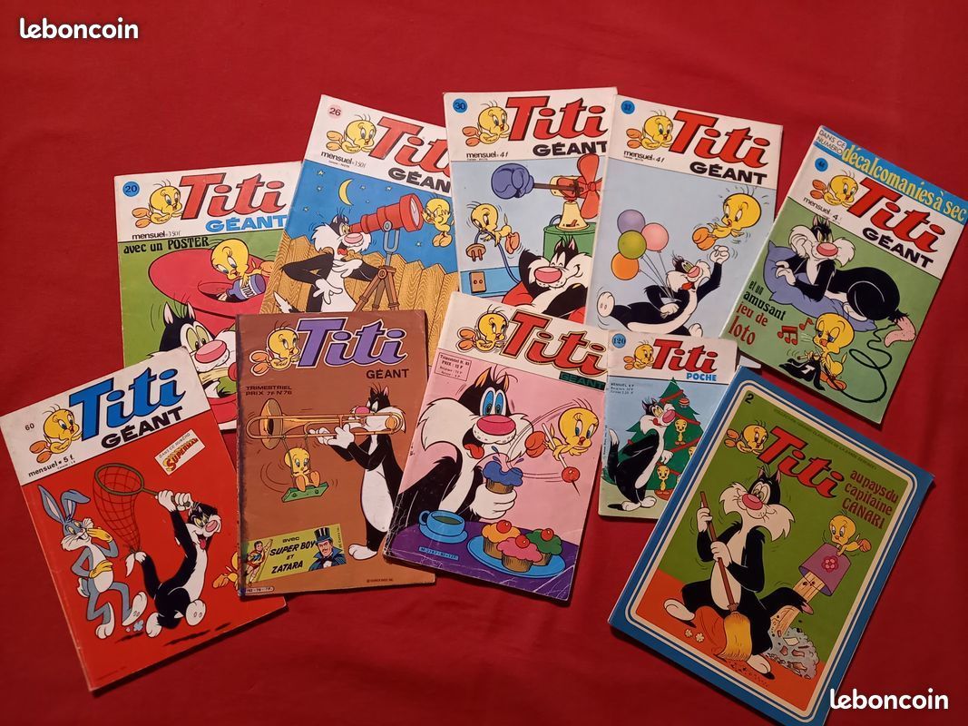 BD Collections Mickey - Picsou - Pif - Placid Muzo - Titi - Pim Pam Poum... (image 7)