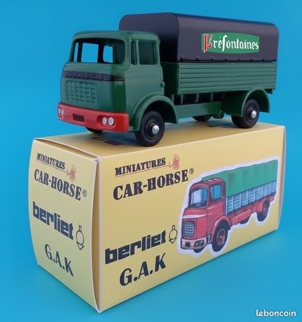 Berliet GAK Pompiers échelle 1959 | Model Cars
