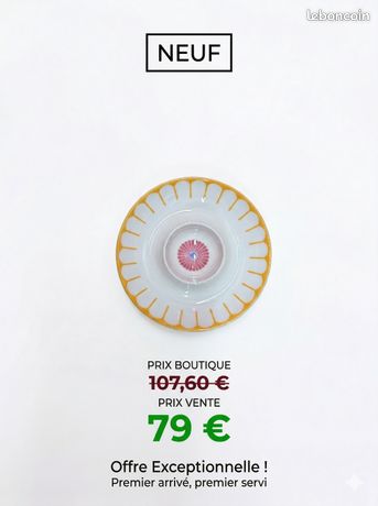 Coquetier Christofle Villeroy + Cuillère à œuf – Métal Argenté – France 1980