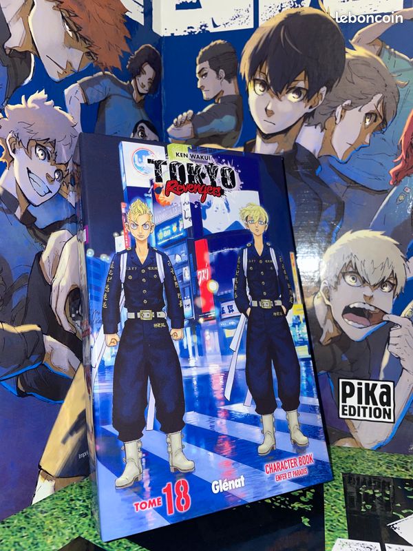 Tome coffret collector 18 du manga Tokyo Revengers sans marques page (image 1)