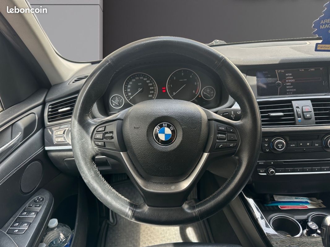BMW X3 20D XDRIVE EXECUTIVE BA 184Ch GPS intégré Garantie 12 mois (image 13)