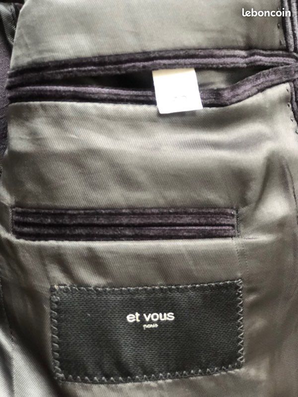 Veste velour côtelé Et Vous TAILLE 52 (image 7)