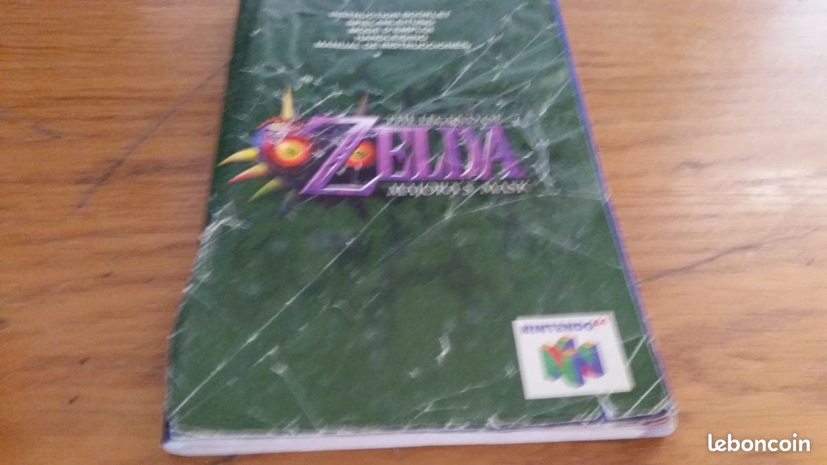 • Livret manuel d instruction notice original ZELDA Majora s Mask - Nintendo 64 N64 (image 10)
