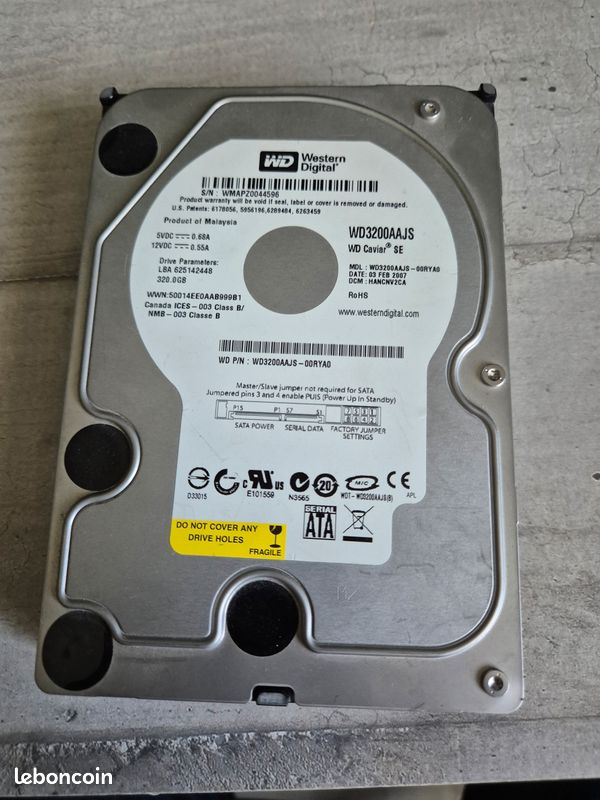 HDD 300Go (image 1)