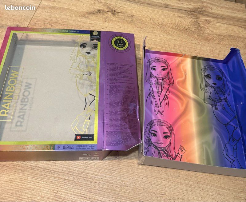 Coffret rainbow high orange (image 2)