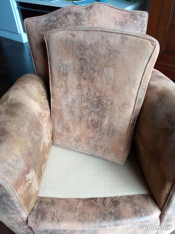 Fauteuil club cuir (image 4)