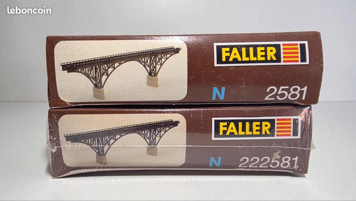 4 Piliers de pont ovales HO Auhagen 48657 modélisme ferroviaire