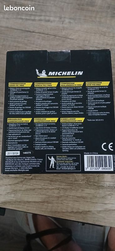 Compresseur sans fil pro neuf (image 2)