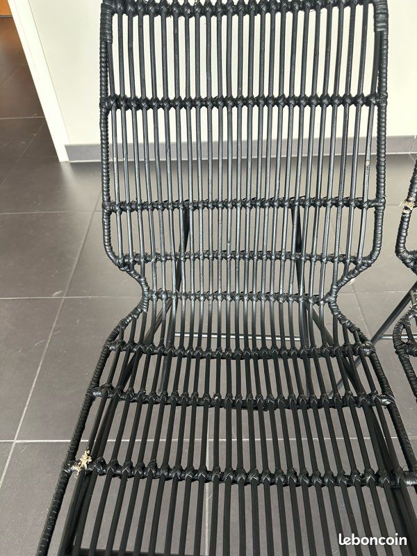 Chaises en rotin (image 3)
