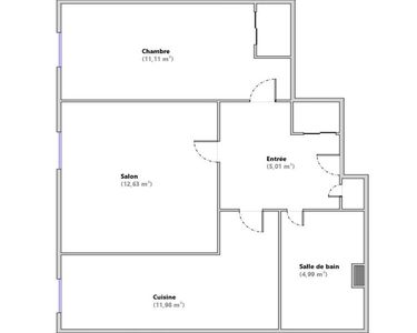Appartement 165 000 € - 46 m²