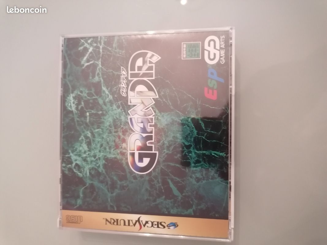Jeu Vidéo Grandia Pour Sega Saturn - Version Japonaise, Bon état (MMORPG)