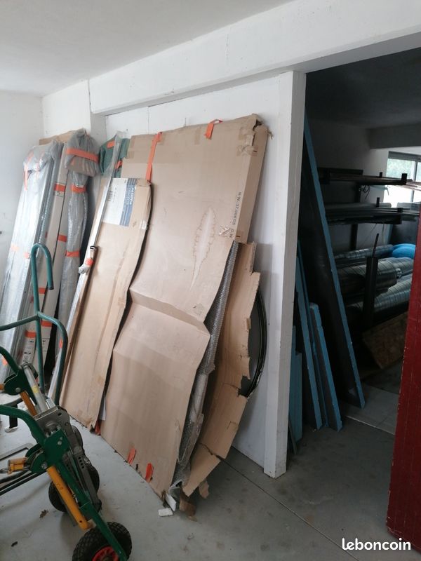 Paroi de douche 160 cm fixe seule (image 1)