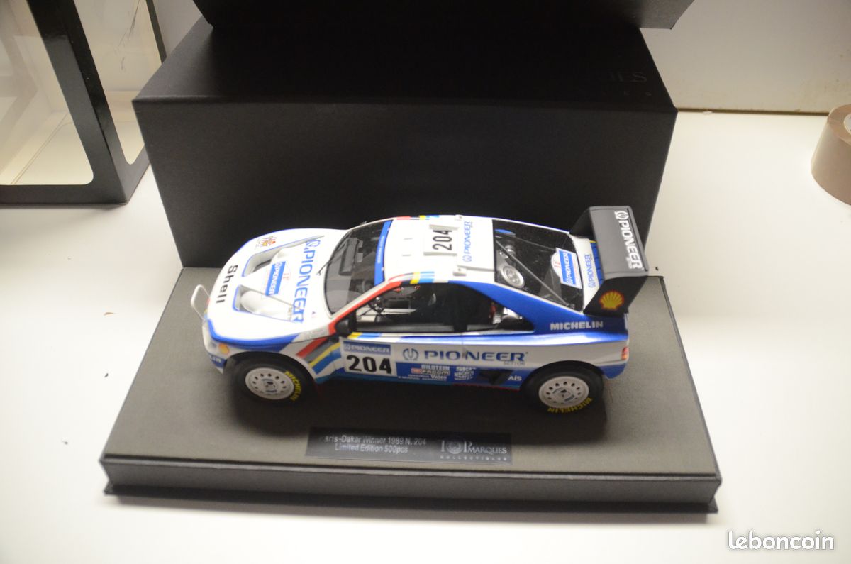 Die Cast 1/43 Modellino Auto Peugeot 405 T16 Rally Paris Dakar 1990 A Fronte 17147 1024x768