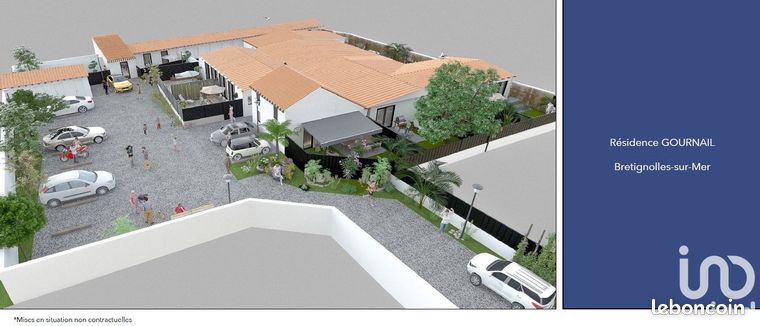 Maison 2 pièces 38 m²