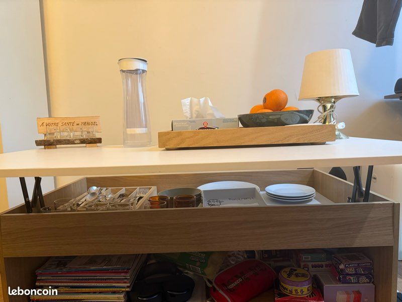 Table basse relevable (image 2)