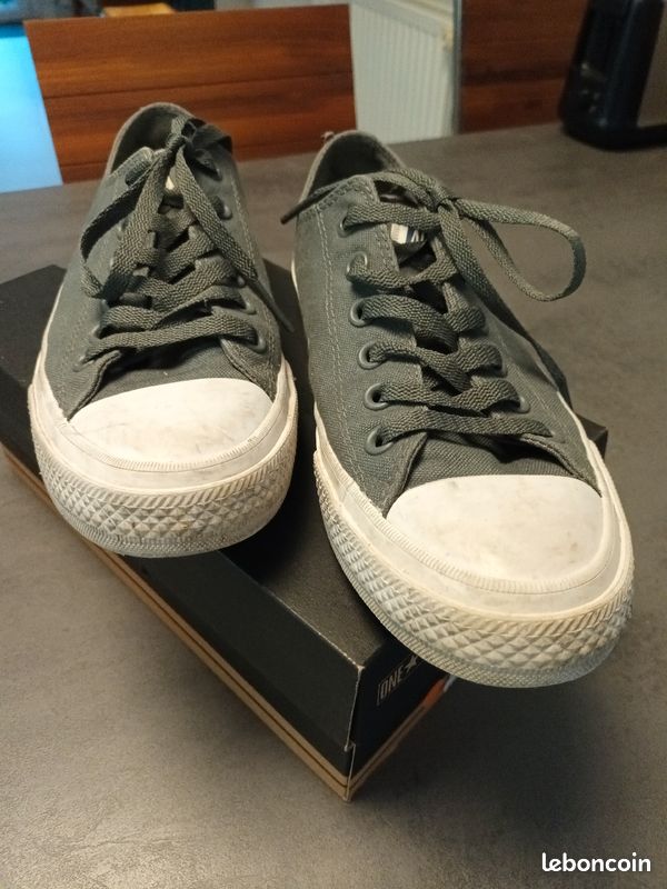 Converse grises taille 7 ou 40 (image 1)