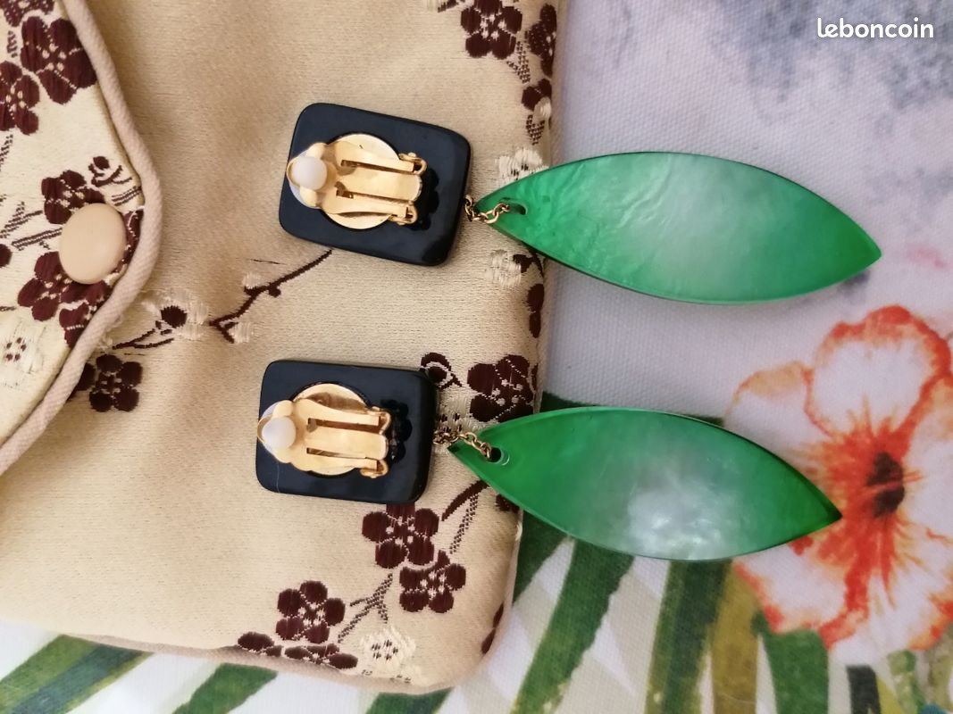 Boucles d'oreilles Byblos clip neuves (image 5)