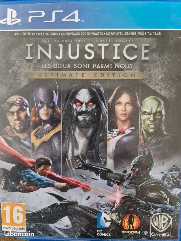 Injustice, les dieux sont parmis nous, ultimatum éditions ps4 (image 1)