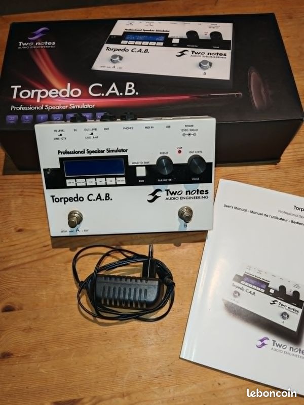 Two Notes Torpedo CAB – Comme neuf – Complet (image 1)