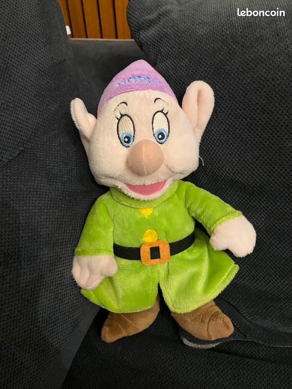 Peluche nain Simplet ( Dopey ) Disney (image 1)
