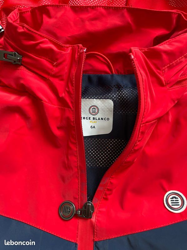 Veste imperméable Serge Blanco (image 6)