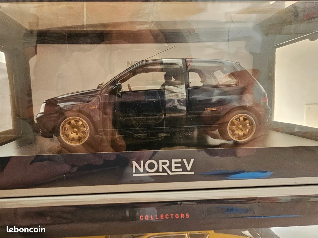 Norev 1/18 Renault Clio Williams 2.0 16V 1S 1993 Bleu 185230