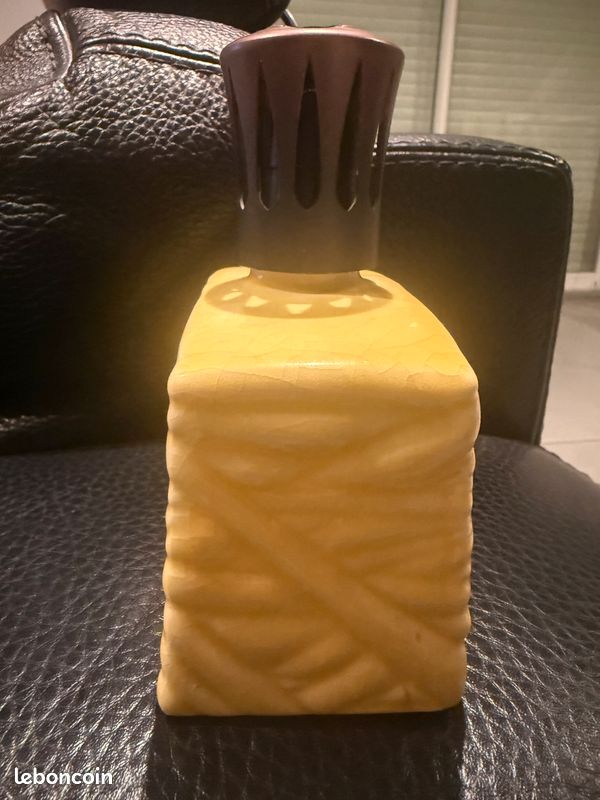 Lampe Berger Montgolfier jaune - Décoration