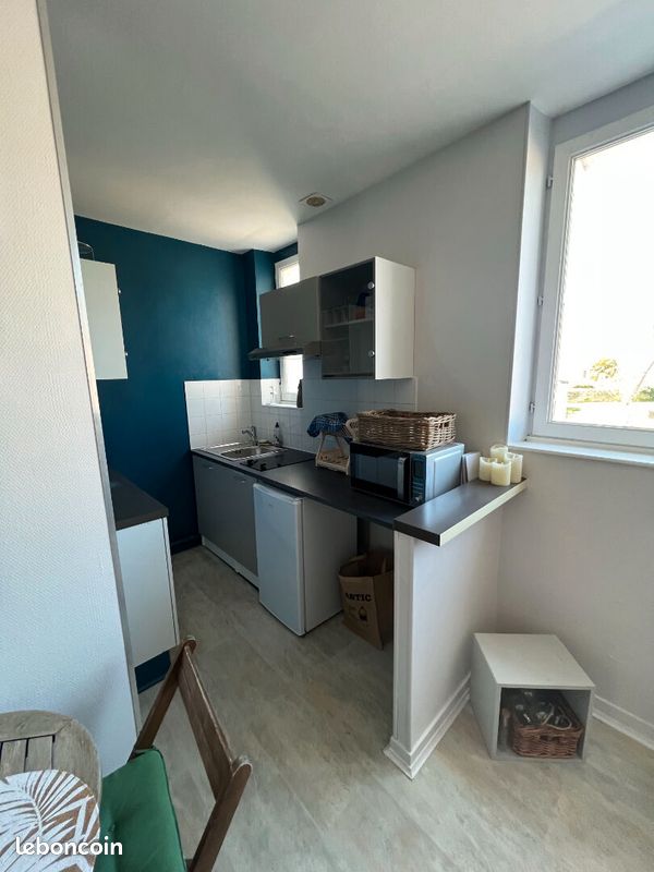 Appartement 2 pièces 28 m² · à Donville-les-Bains · 28 m² · 490 €/mois