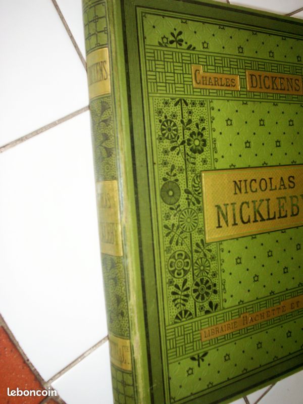 Charles dickens .nicolas nickleby. 1880. Librairie (image 2)