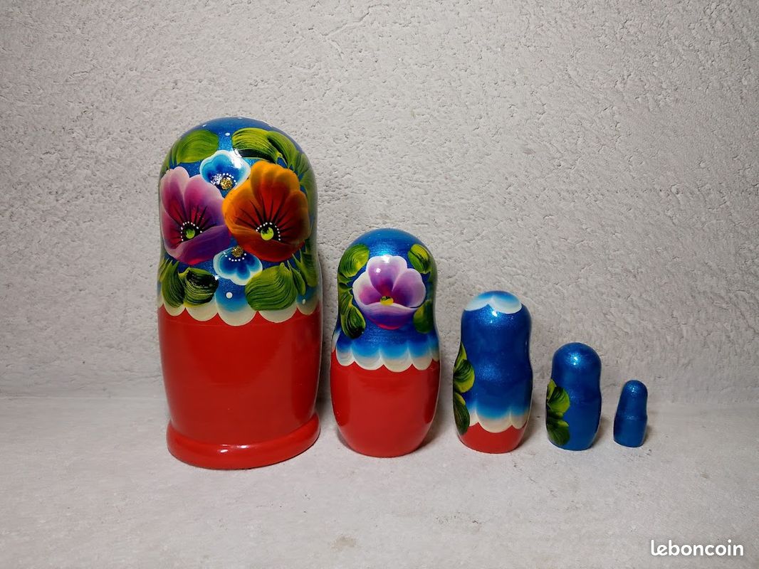 Matriochka "Coquelicots 1" (image 4)