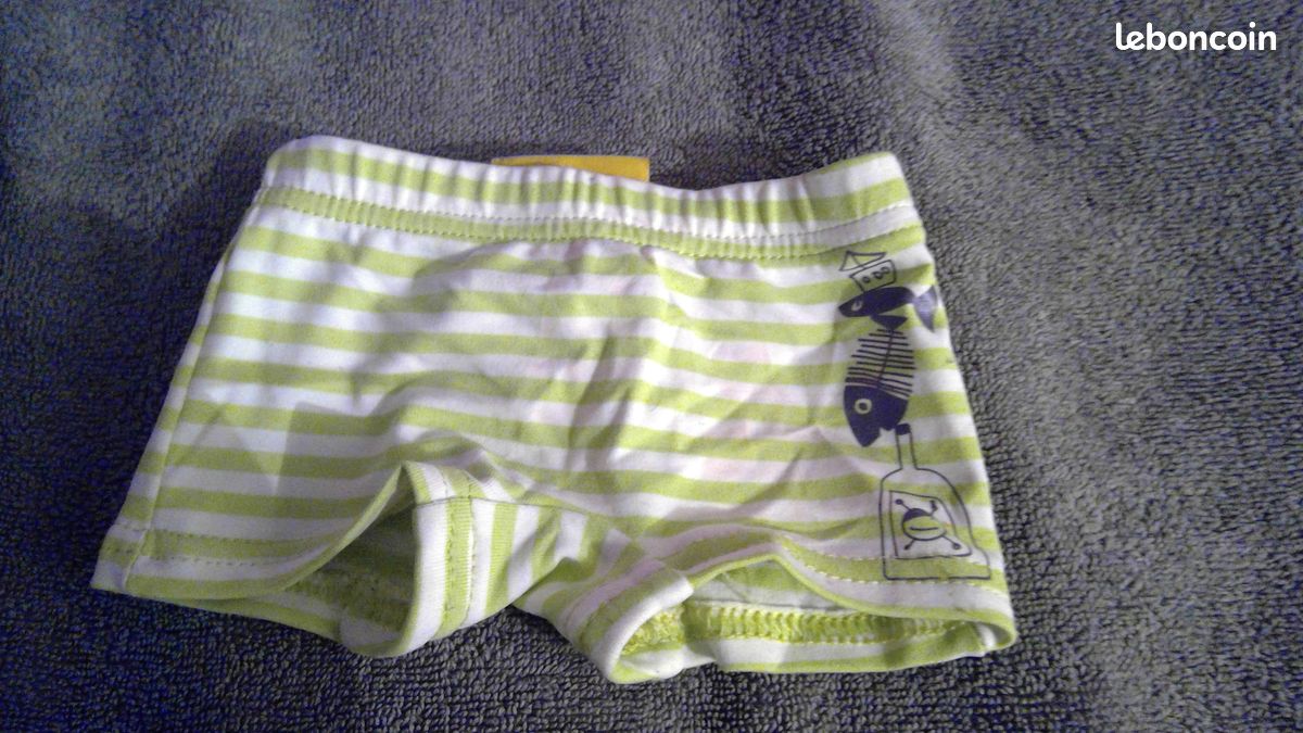 Maillot de bain marque dpam garcon taille 3 mois - n° 192 - (image 1)